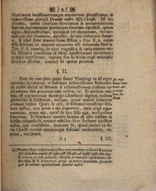 Diss. de salutari efficacia resurrectionis D. N. Jesu Christi