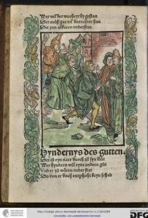 Hyndernys des gutten.