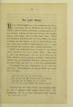 Der große König