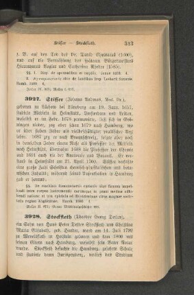 3928. Stockfleth (Theodor Georg Detlev)