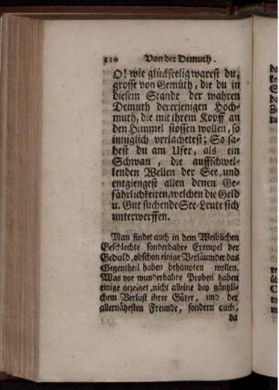 Von der Gedult.