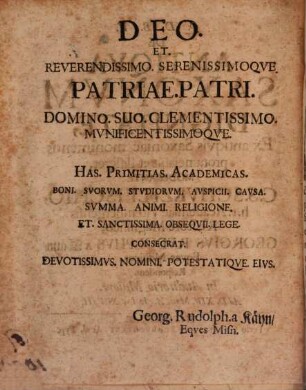 De Antiqua Saxonum Dignitate