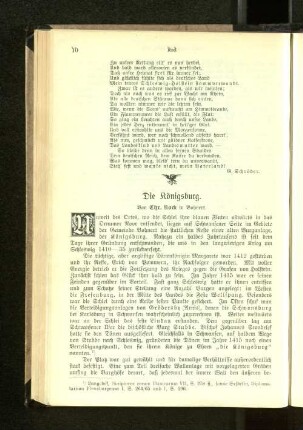 Die Königsburg.