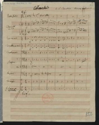 Märsche; brasses, percussion; Es-Dur