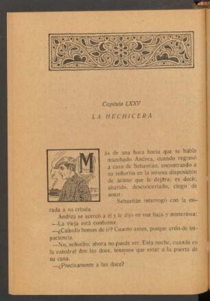 Capítulo LXXV - La hechicera