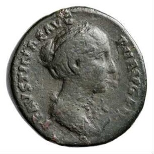 Münze, Dupondius, 145 - 161 n. Chr.