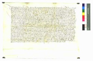 Michel Ströbel d. J. von Emmingen, der wegen wohlverschuldeter Sachen von der Stadt Rottweil inhaftiert und auf Bitten seiner Fürsprecher wieder freigelassen wurde, schwört Urfehde.