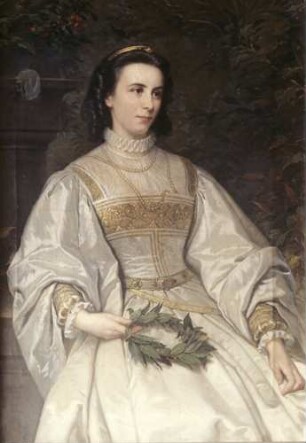 Gemälde Ellen Franz, spätere Freifrau Helene von Heldburg
