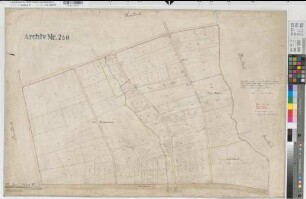 Brechten (Dortmund), Zusammenlegung Brechten, Urkarte 2 Flur 7