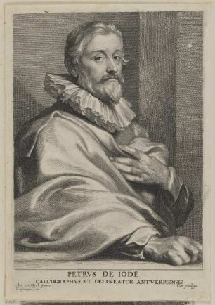 Bildnis des Petrvs de Iode