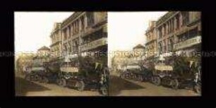 Reklamewagen der Bierbrauerei S.A. Breweries, Johannesburg