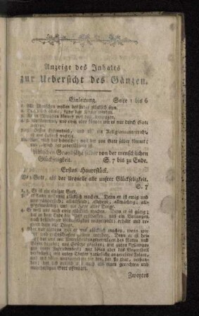 Anzeige des Inhalts zur Uebersicht des Ganzen.