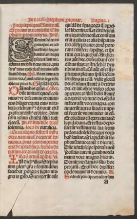 Incipit proprium sanctorum.