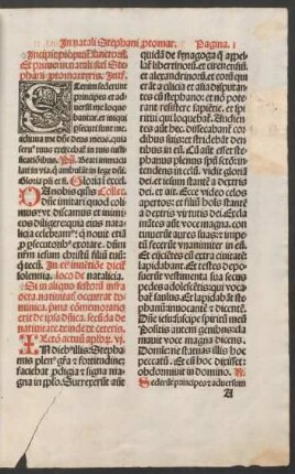 Incipit proprium sanctorum.
