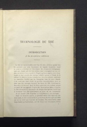 Introduction à la première édition