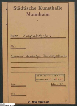 Verband Deutscher Kunsthistoriker