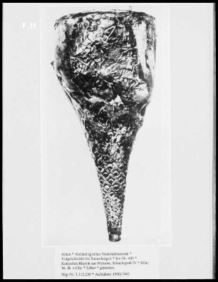 Konisches Rhyton aus Mykene, Schachtgrab IV