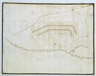 WHK 8 Reichs- und Französischer Krieg von 1688-1697 bis zum Frieden von Ryswick: Plan des Feldlagers bei Overhespen, 22. Juli 1693