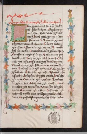 Evangelium secundum Matthaeum