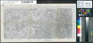 Karte von Frankreich 1:80.000. Gruppe I: Lunéville 70 B. [Kartographische Abtheilung der Königl. Preuss. Landes-Aufnahme]