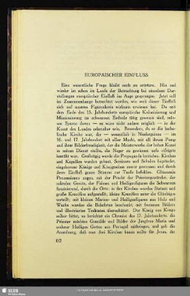 Europäischer Einfluss