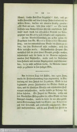 [Dritter Festtag]