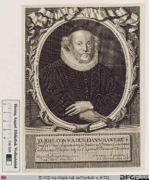 Bildnis Johann Conrad Dannhauer