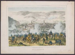 "Gefecht bei Tauberbischofsheim am 24. Juli 1866."