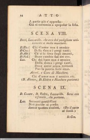Atto Primo: Scena VIII.