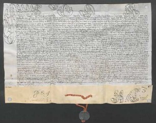 Litterae executoriales apostolicae des Philipp Franz Ludwig Karl von Waldenfels.