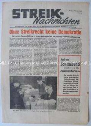 Mitteilungsblatt der IG Metall Hamburg