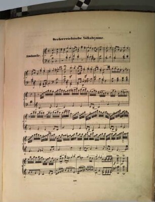 Bayerische und österreichische Volkshymne : für d. Pianoforte