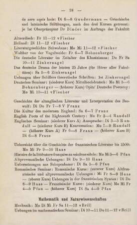 18-21, Mathematik und Naturwissenschaften