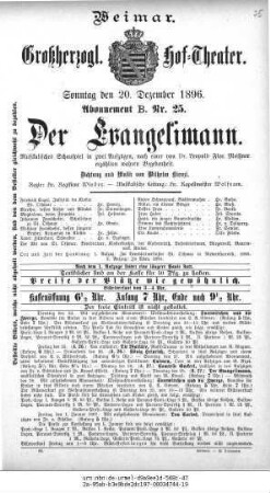Der Evangelimann