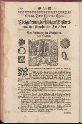 Kräuter-Buchs Siebender Theil, Von Edelgesteinen, derselbigen Beschreibung und fürnehmsten Tugenden