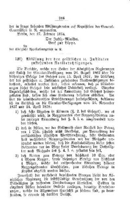 Ablösung der den geistlichen etc. Instituten zustehenden Realberechtigungen : [V. Elementarschulwesen]