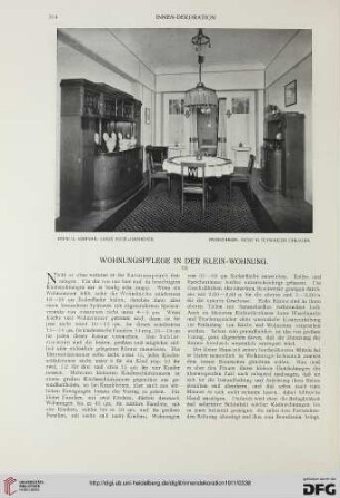 Wohnungs-Pflege in der Klein-Wohnung, [3]