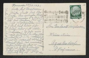 Brief von Charlotte Kiep an Margarete Hauptmann