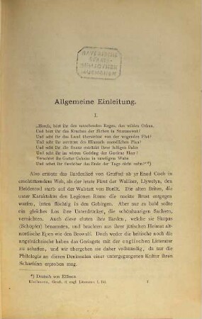 Geschichte der englischen Litteratur, [1].. In der Renaissance und Klassicität