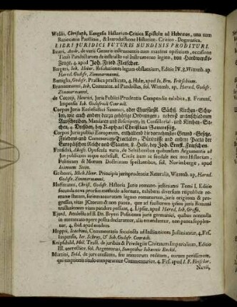 Libri Juridici Futuris Nundinis Prodituri.