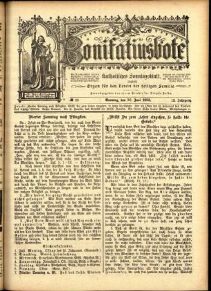 Ausgabe vom Sonntag, den 30. Juni 1895.
