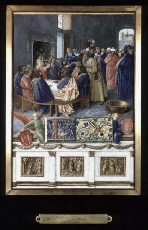 Stundenbuch des Etienne Chevalier — Das letzte Abendmahl