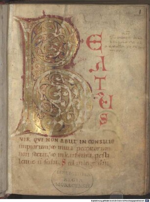 Psalterium feriatum (Cursus monasticus). Orationes - BSB Clm 23119