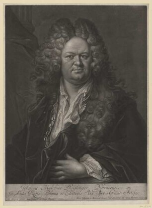 Bildnis des Johannes Melchior Dinglinger