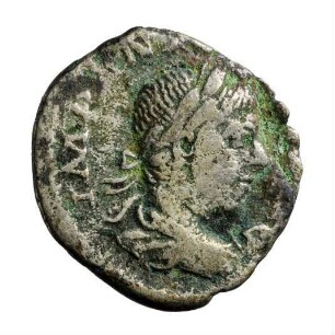 Münze, Denar, 219 n. Chr.