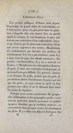 Littérature Slave
