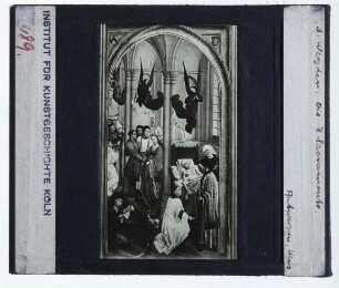 Weyden, Altar der sieben Sakramente (Antwerpen KMSK 393-395) : Rechter Seitenflügel