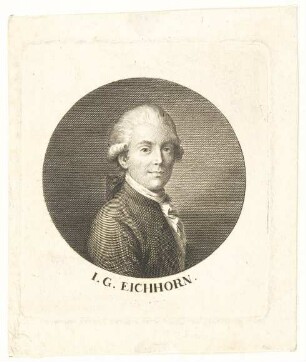Bildnis des J. G. Eichhorn