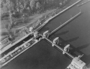 Schleusenanlage Rockenau/Neckar