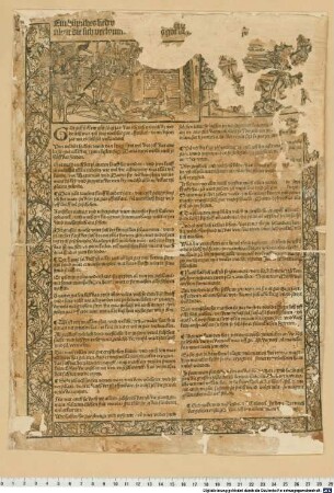 Lied von allen geschichten von disem iar : Mit Practica zum Jahr 1500
